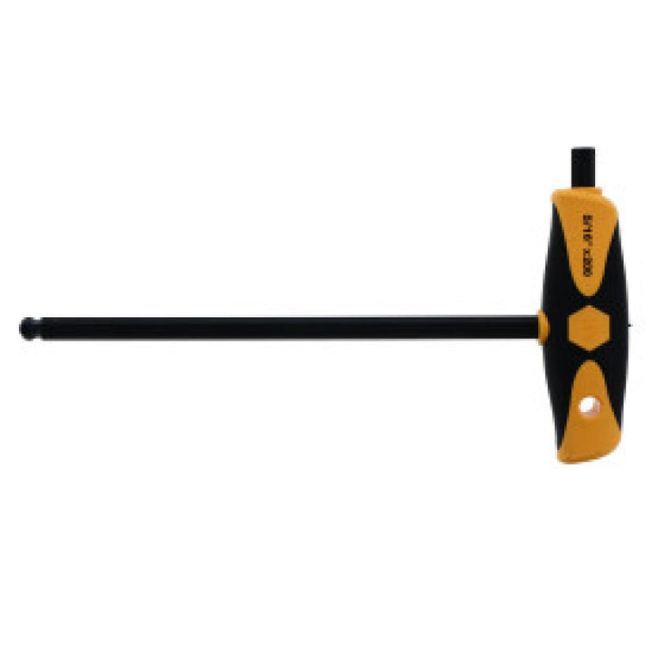 Wiha Tools 33439 5/16" x 7.9" Soft Grip Dual Drive Ball End Hex T-handle
