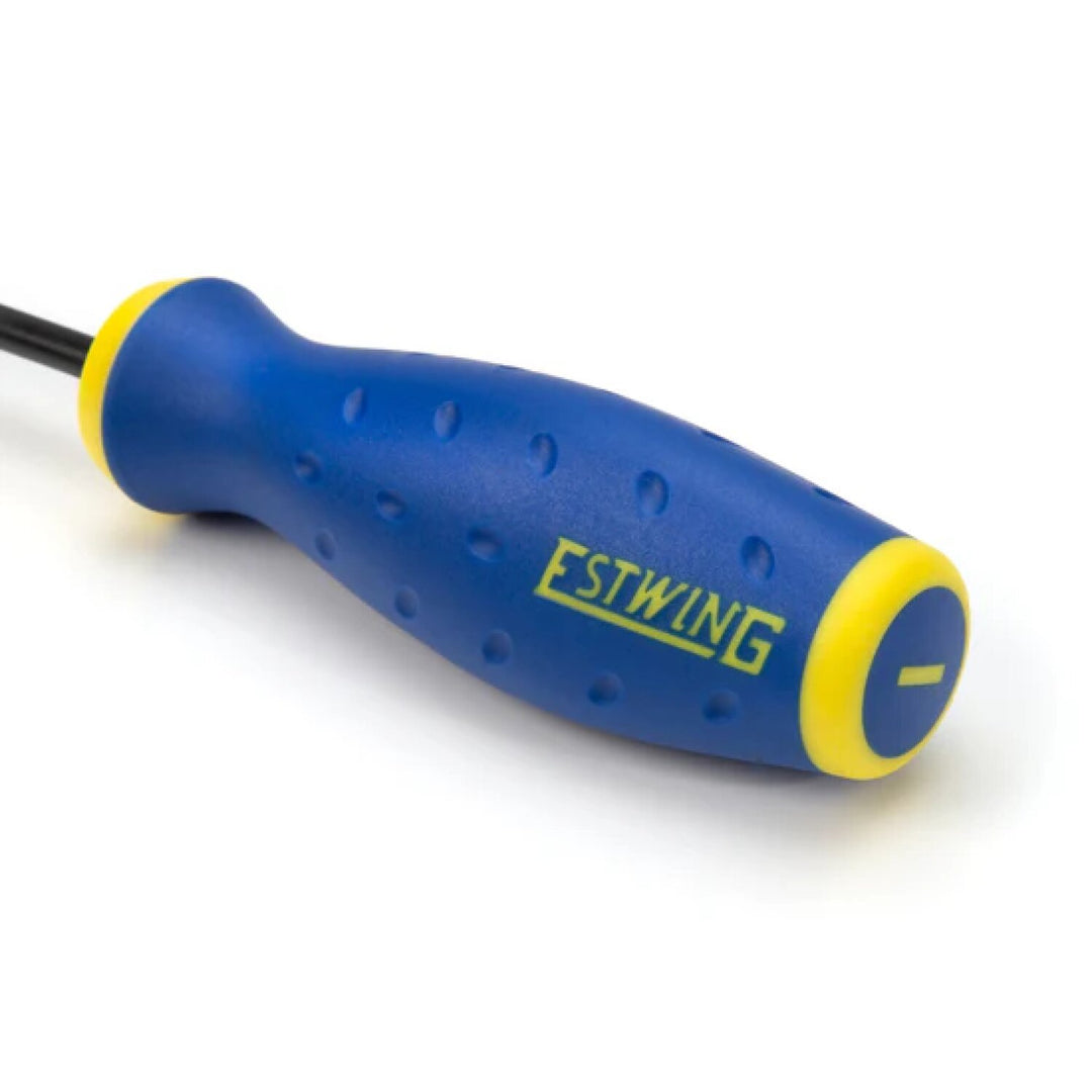 Estwing 42447-02 1/4-Inch x 6-Inch Slotted Magnetic Diamond Tip Screwdriver with Ergonomic Handle