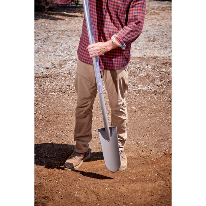 CRNA-AS 90100 · All-Steel Sharpshooter Spade - 14½" Round Point Blade