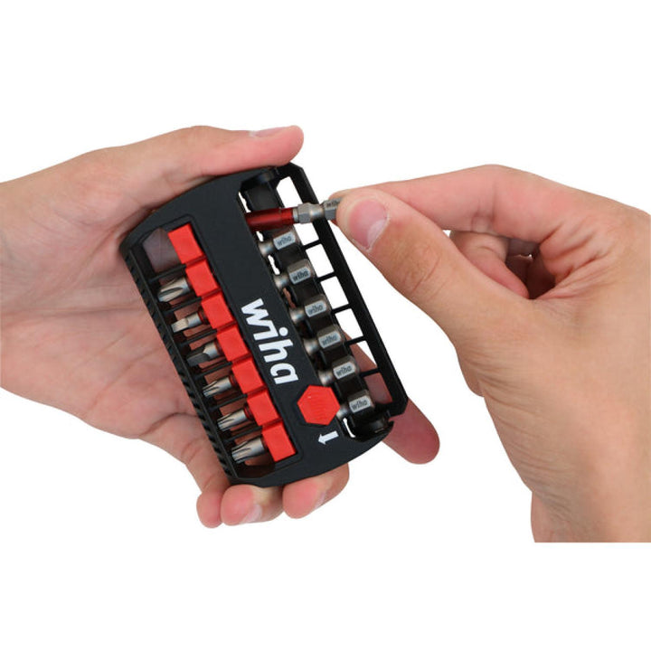 Wiha Tools 76892 8 Piece BitBuddy MaxxTor Impact Bit Set