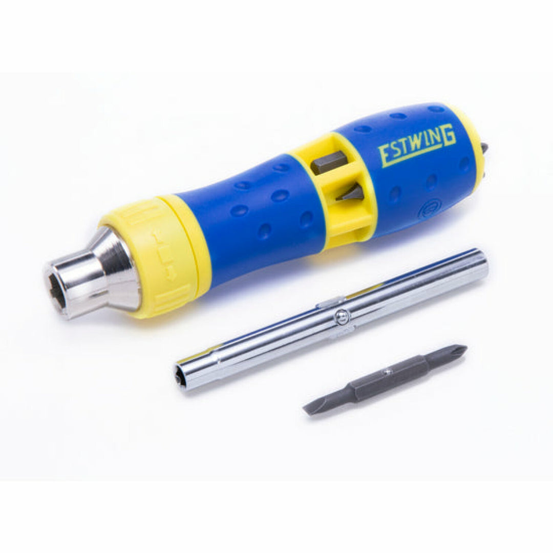 Estwing 42453 19-In-1 Reversible Ratcheting MultiTool Screwdriver Bit Set