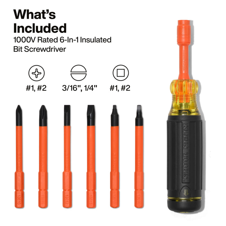 Klein Tools UTINSKIT Power Utility Insulated Tool Set