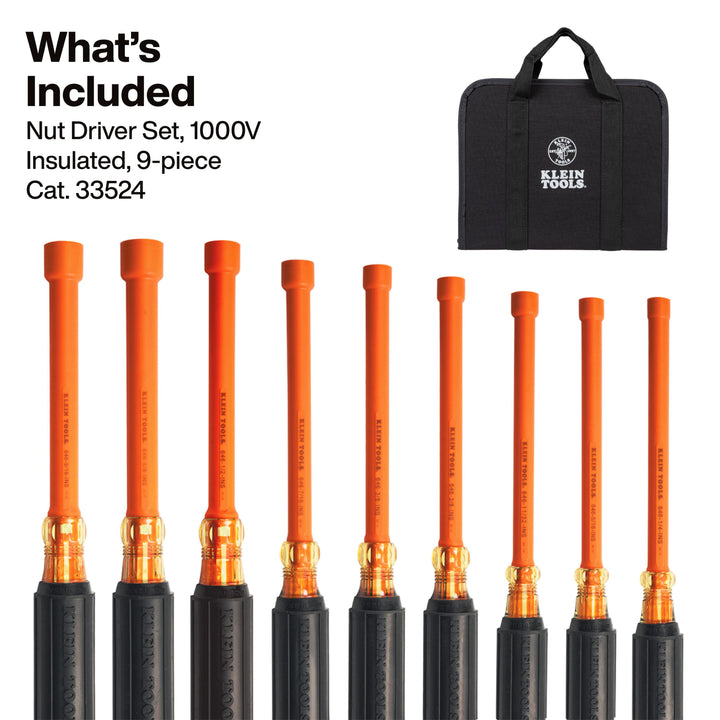 Klein Tools UTINSKIT Power Utility Insulated Tool Set