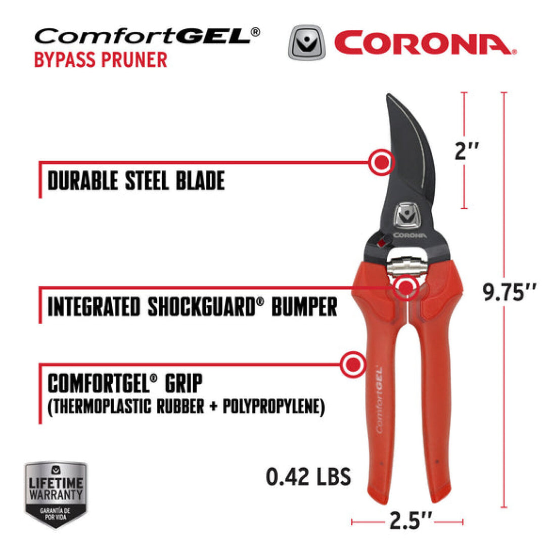 Corona BP 3214D  ComfortGEL Bypass Pruner - 3/4 Inch