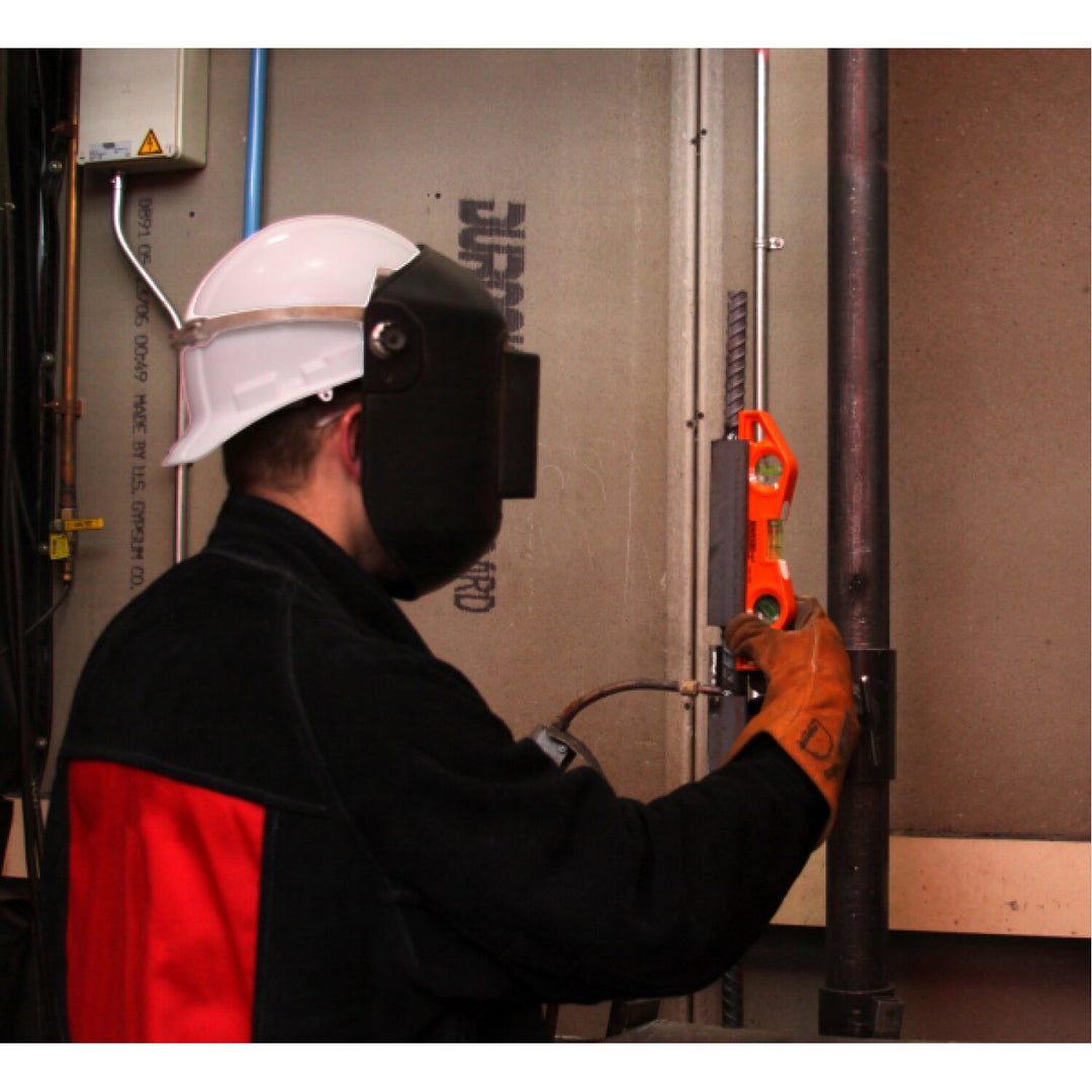 Johnson 1424-1000 10" Magnetic Welder's Torpedo Level