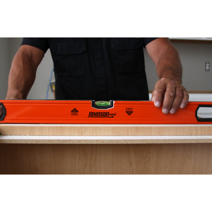 Johnson 9850-7200 72" Heavy Duty Aluminum Box Level