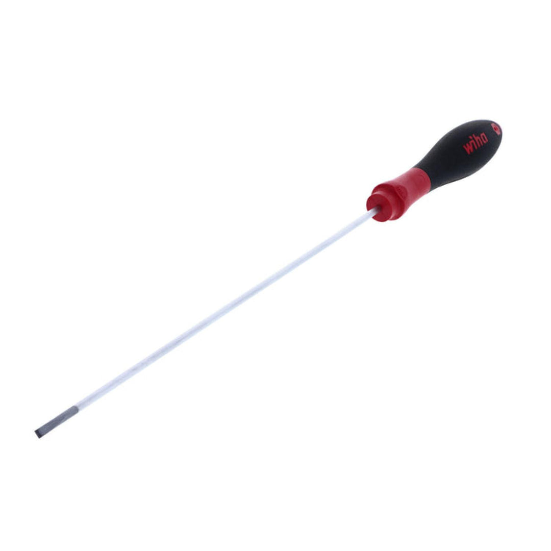 Wiha Tools 30208 SoftFinish Slotted Screwdriver, 3.0 mm x 200 mm