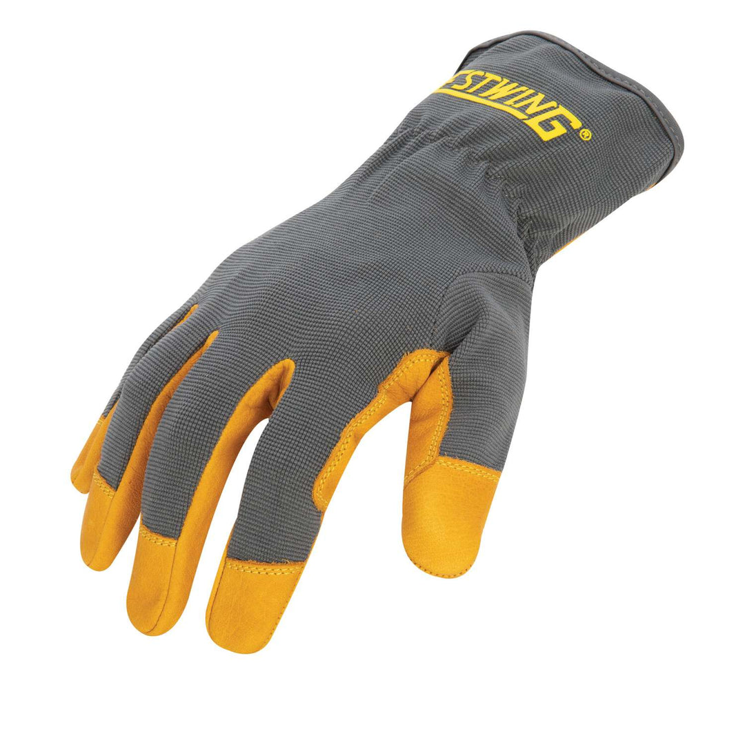 Estwing EWLPSC0612 Leather Palm Work Glove with Elastic Sewn Extended Cuff, 2X-Large