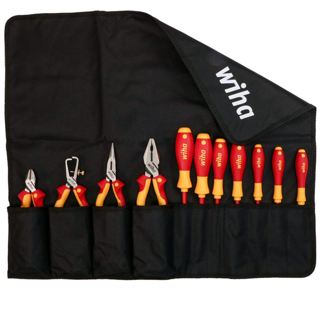 Wiha Tools 32888 Insulated Pliers / Cutters / Screwdrivers Set, 11 Pc.