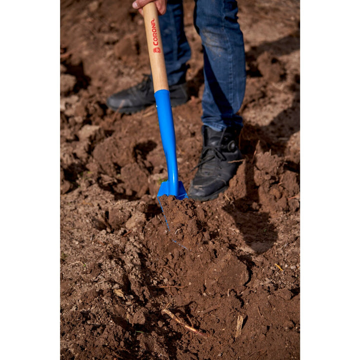 Corona SS 64103 Trench Shovel, 35 degree, 3 in. Head, Ash Hardwood Handle