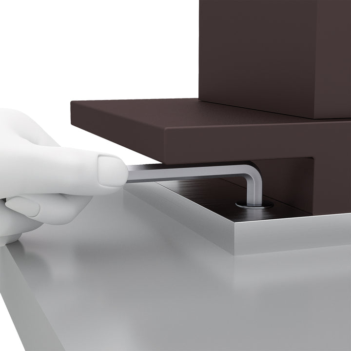 Wera 950 PKLS L-key, metric, chrome plated, 8 x 200 mm