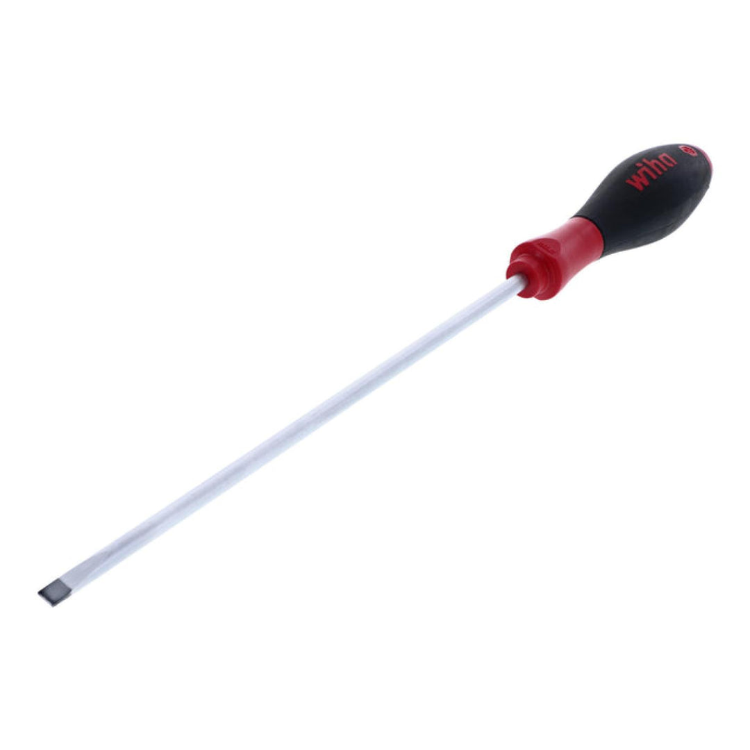 Wiha Tools 30221 SoftFinish Slotted Screwdriver, 5.5 mm x 200 mm