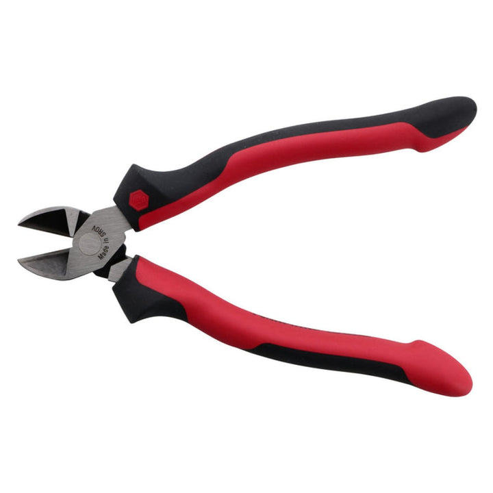 Wiha Tools 30931 7" High Leverage Diagonal Cutter - Industrial Softgrip