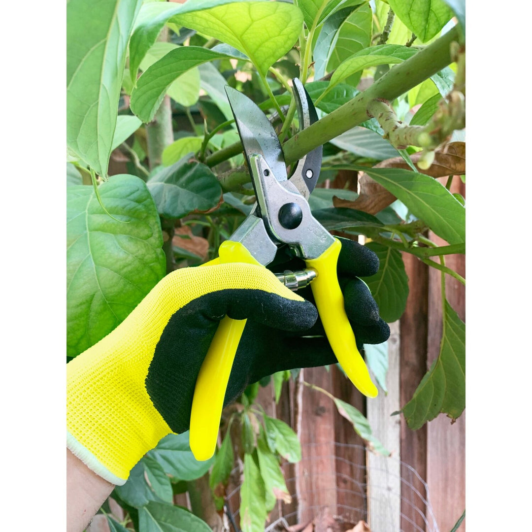 Corona GFB/BSYELL Florabrite Bypass Pruner, Neon Yellow, 1 in. Cut Capacity, RHS Endorsed