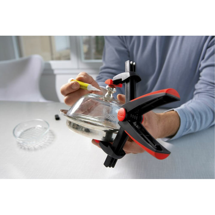 Bessey XV5-170 Clamp, spring clamp, plastic, VarioClippix,  6.5 In. x 2 In., variable opening