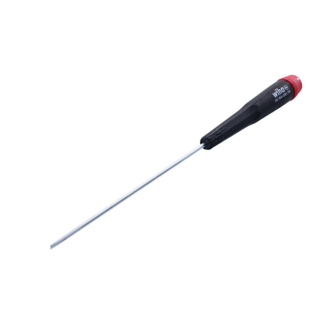 Wiha Tools 26023 Precision Slotted Screwdriver 2.0 (5/64") x 100mm