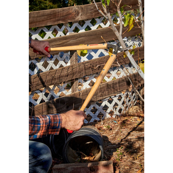 Corona WL 3351 Wooden Handle Bypass Lopper, 26 in. 1-1/2 in. Cut Capacity