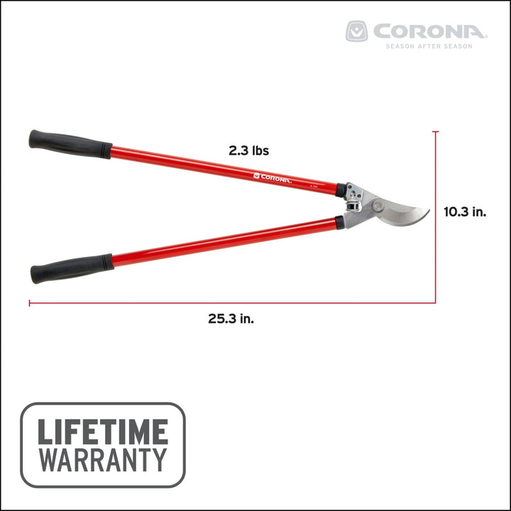Corona SL 3310 Bypass Lopper, 25 in., 1-1/2 in. Cut Capacity