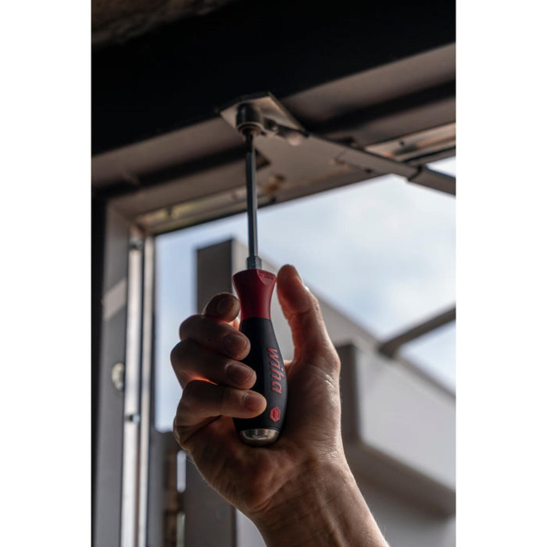 Wiha 53180 10 Piece Extra Heavy Duty SoftFinish Cushion Grip Driver Tray Set