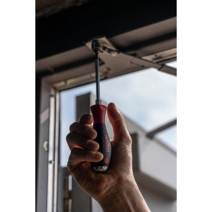 Wiha 53180 10 Piece Extra Heavy Duty SoftFinish Cushion Grip Driver Tray Set