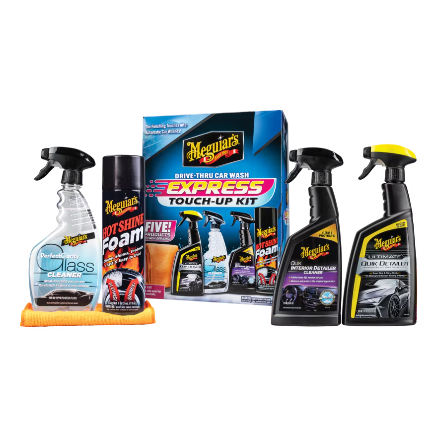Meguiar's G55254 Drive-Thru Car Wash Express Touch-Up Kit - Perfect for Touching Up Your Ride After Washing