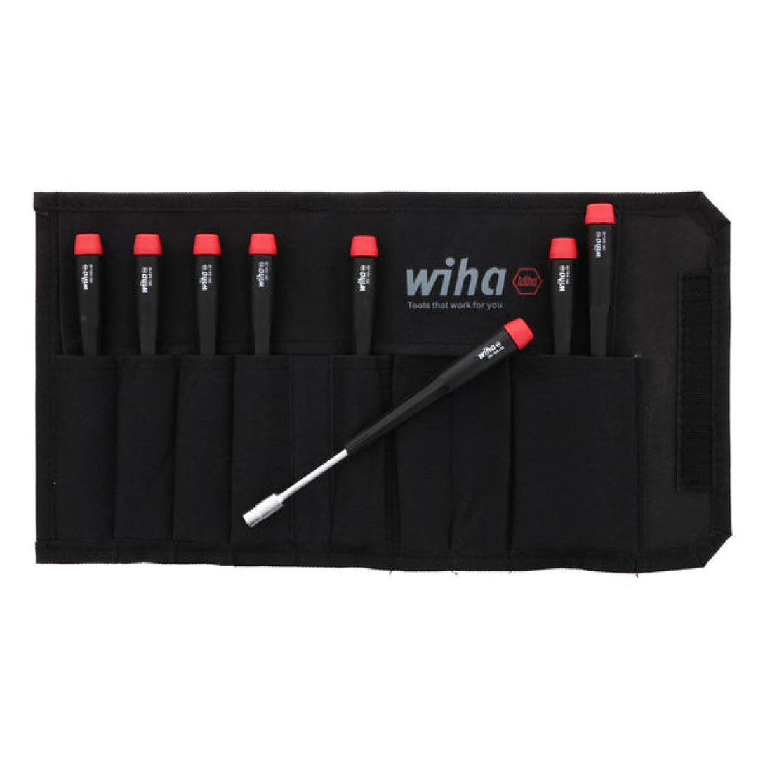 Wiha Tools 26598 8 Piece Precision Nut Driver Set - Metric