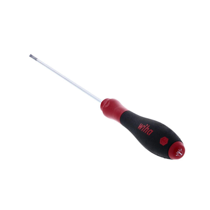 Wiha Tools 30206 SoftFinish Slotted Screwdriver, 3.0 mm x 150 mm