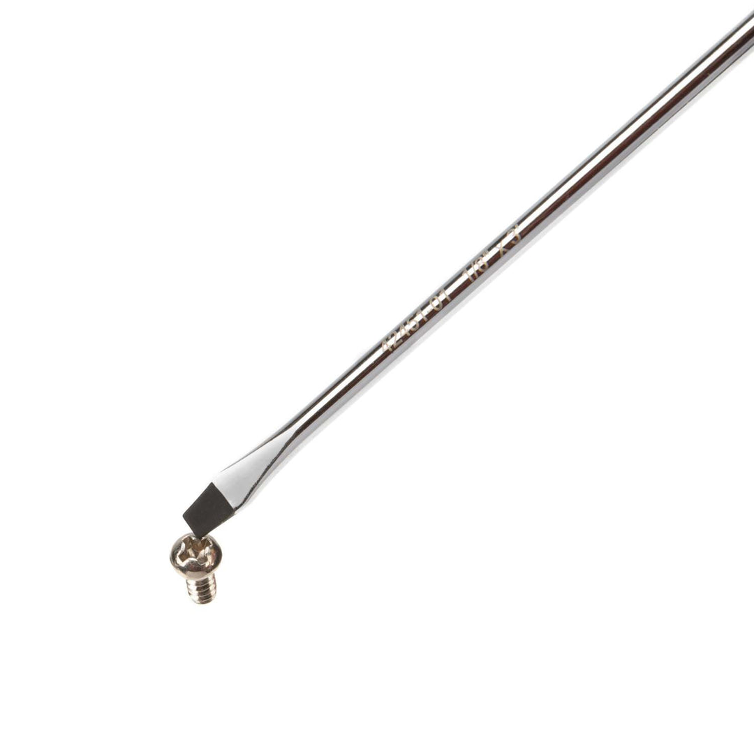 Estwing 42451-01 1/8-Inch x 3-Inch Magnetic Slotted Tip Precision Screwdriver with Ergonomic Handle