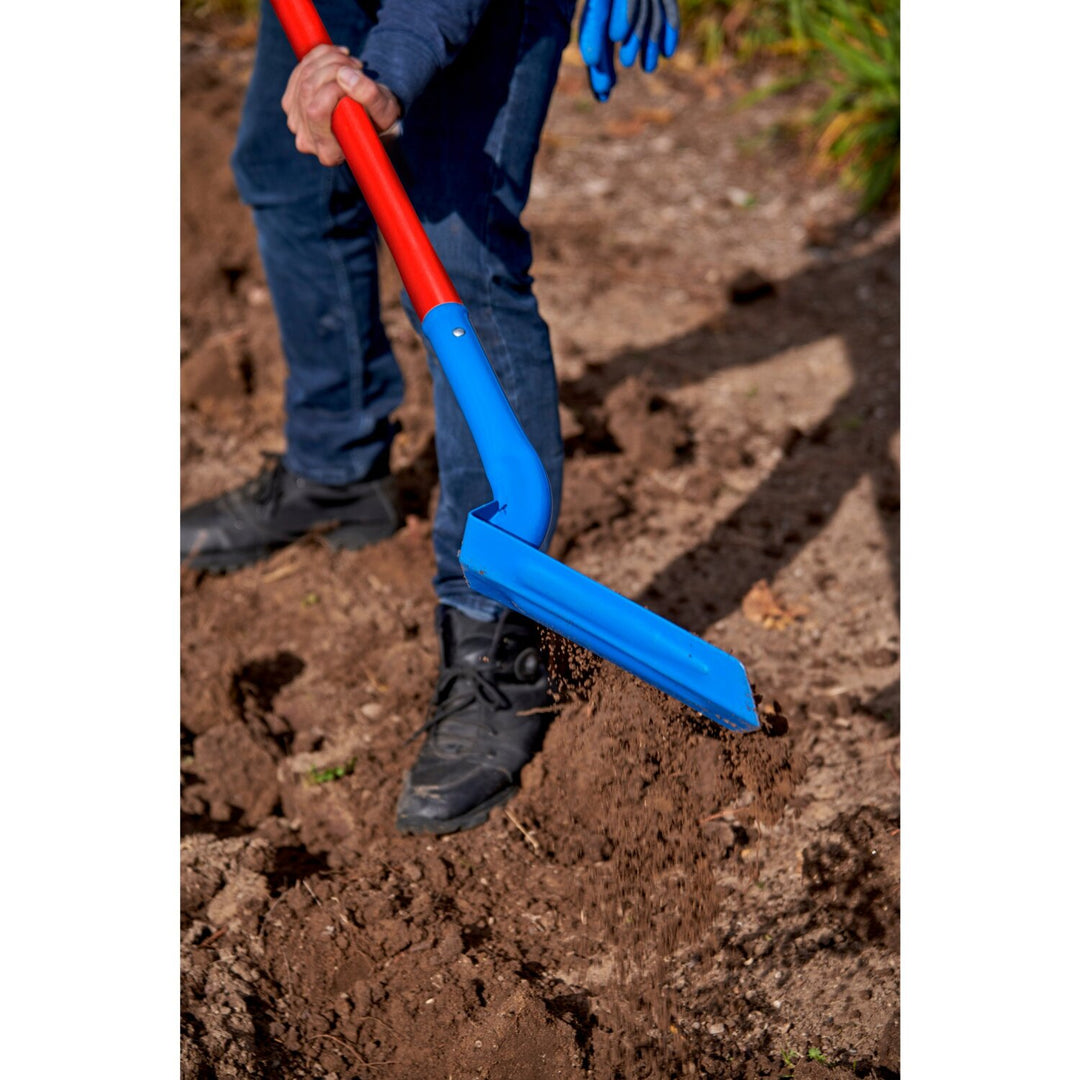 Corona SS 64223 Trench Shovel, 35 Degree, 3 in. Head, Solid-Core Fiberglass Handle