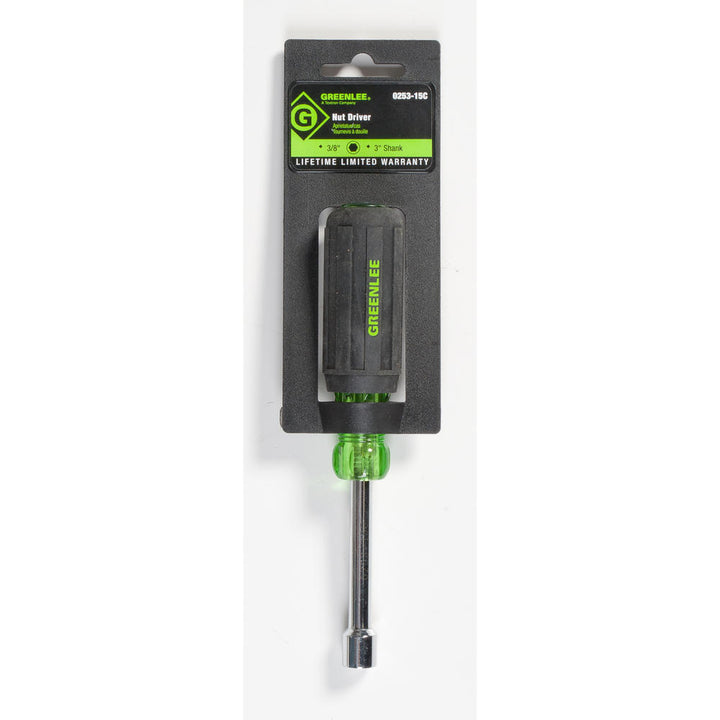 Greenlee 0253-15C Nut Driver, Heavy Duty 3/8"