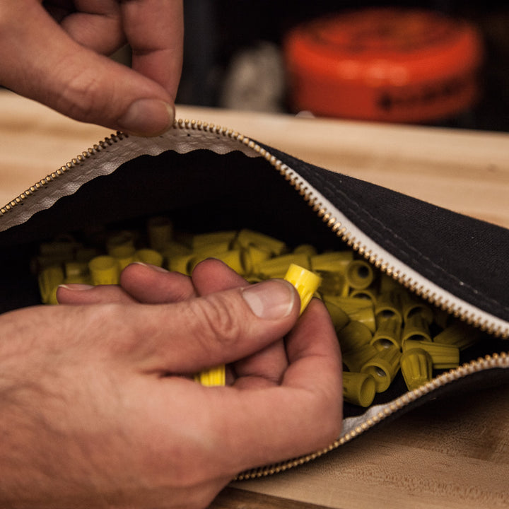 Klein Tools 5141 Canvas Bag 4 Pk Brown/Black/Gray/Red