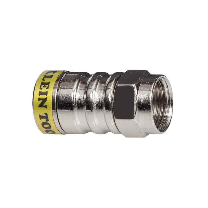 Klein Tools VDV812-627 Push-On F Connectors RG6/6Q, 10-Pack
