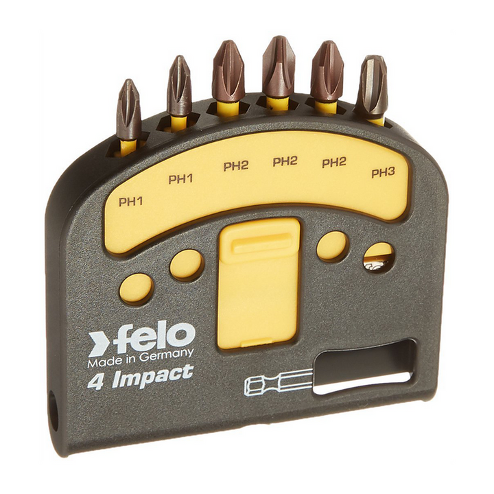 Felo 0715763059 Phillips Impact Bit Set