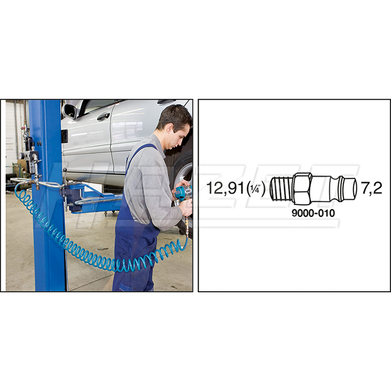 Hazet 9040-7 Spiral Hose