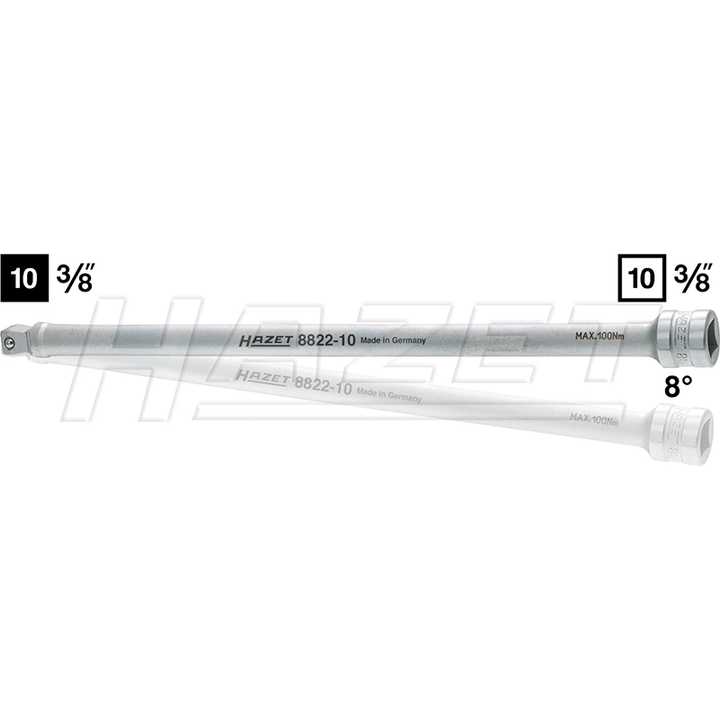 Hazet 8822-3 Wobble Extension, 74 mm, 3/8"