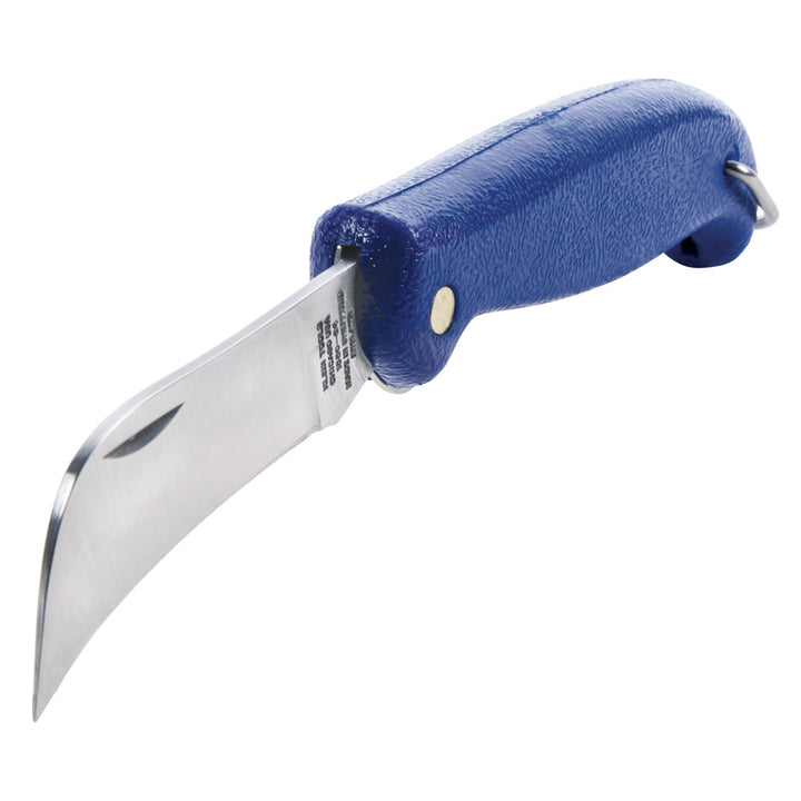 Klein Tools 1550-24 Pocket Knife, 2-3/4-Inch Hawkbill Slitting Blade