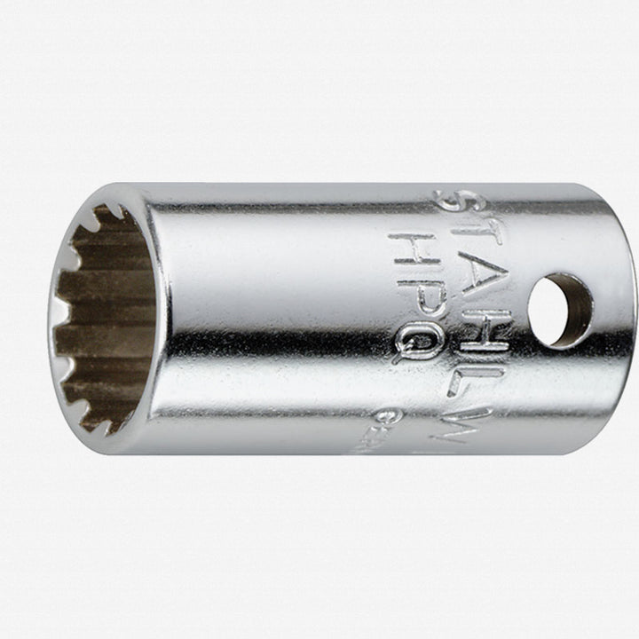 Stahlwille 01011012 1/4"Drive Spline Socket,40aSP SP 12,Size 3/8 Inch