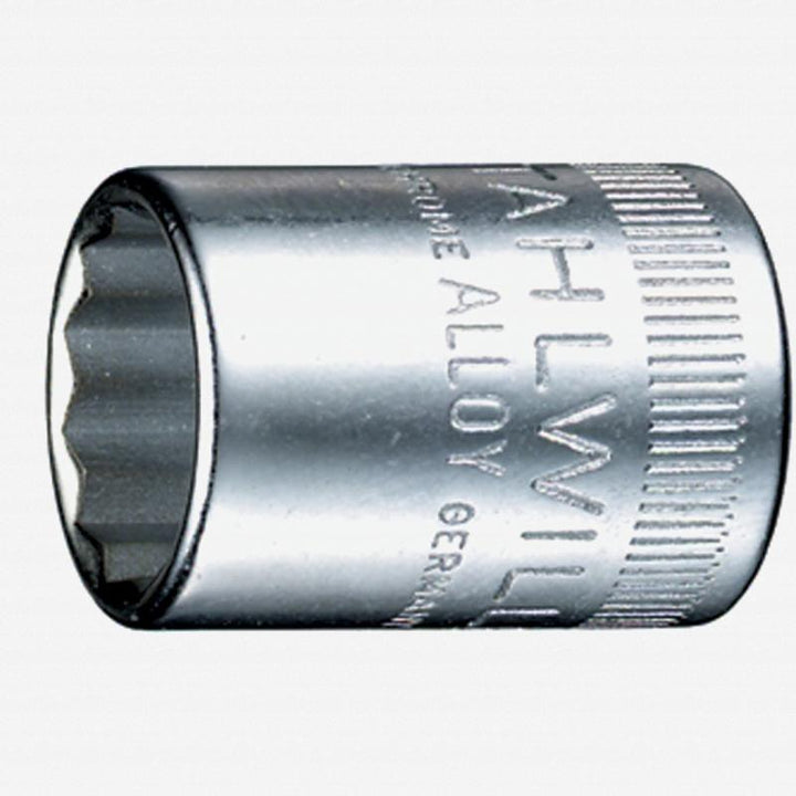 Stahlwille 01030014 40D Bi-Hex 12-pt Socket 14 mm x 1/4 Inch Drive