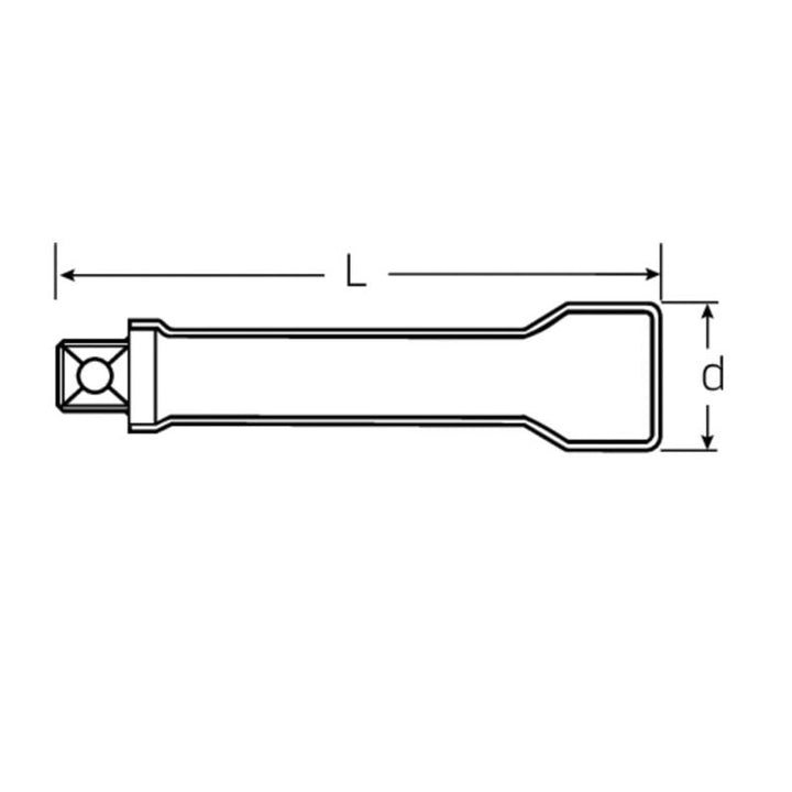 Stahlwille 13420002 12177 VDE Extension Size 5,
