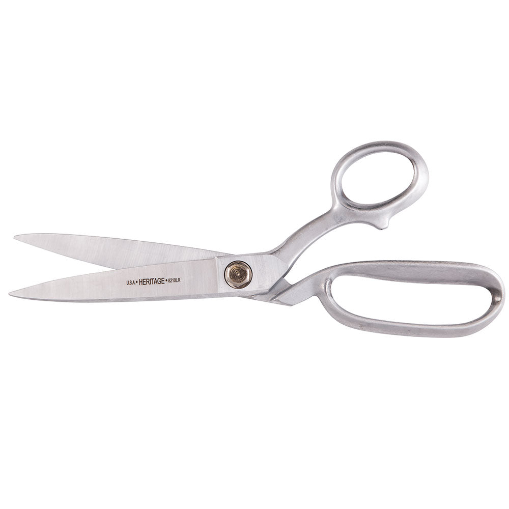 Heritage Cutlery 8210LR 11 1/4'' Bent Trimmer w/ Large Ring / Industrial Coating
