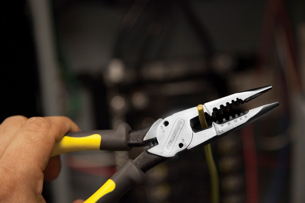 Klein Tools J206-8C All-Purpose Pliers, Spring Loaded