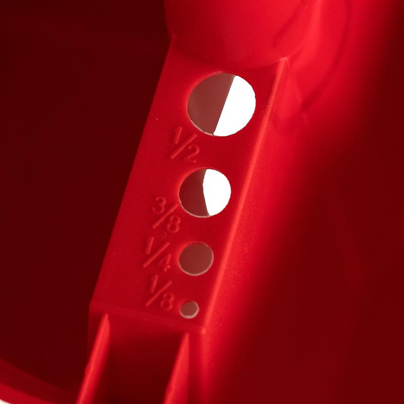 Bucket Boss 15054 Super Stacker Small Parts Organizer;Red