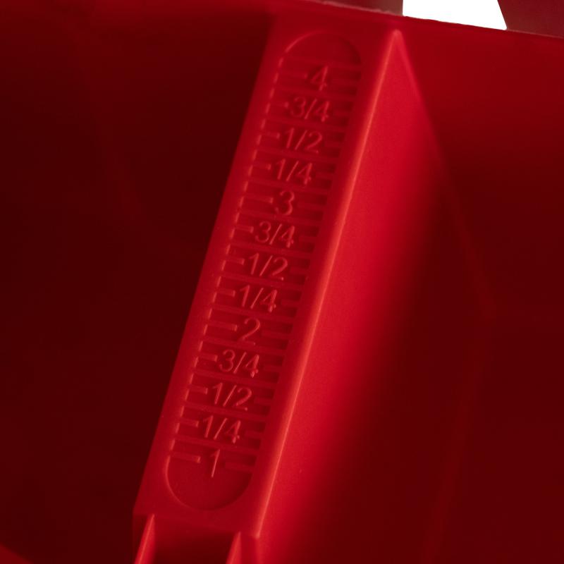 Bucket Boss 15054 Super Stacker Small Parts Organizer;Red