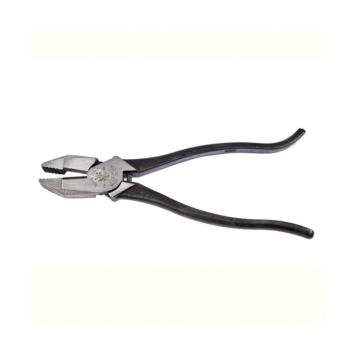 Klein Tools 213-9ST Ironworker's Pliers, Aggressive Knurl, 9-Inch