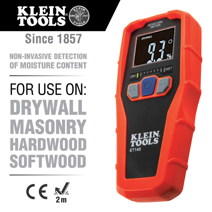 Klein Tools ET140 Pinless Moisture Meter