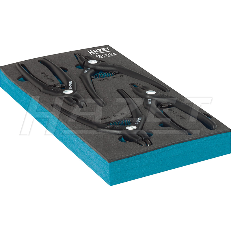 Hazet 163-124/4 Circlip Pliers Set, 4 Pieces