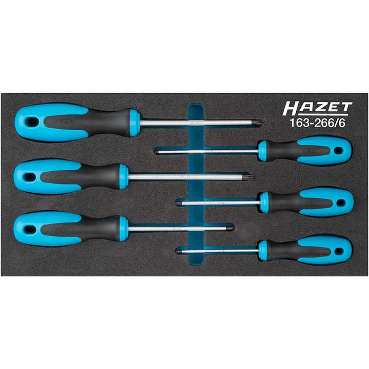 Hazet 163-266/6 TORX® Screwdriver Set, 6 Pieces