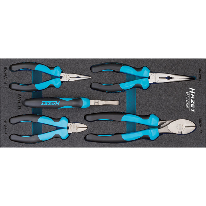 Hazet 163-375/5 Pliers Set, 5 Pieces