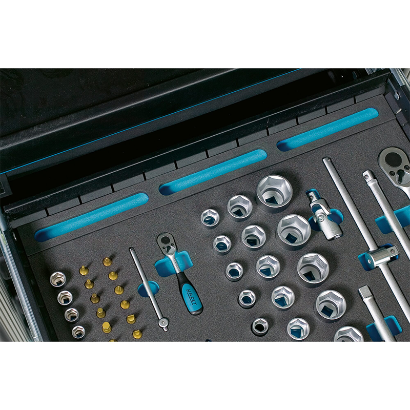 Hazet 163-522X50 Soft Foam Insert with Compartments for Small Pieces