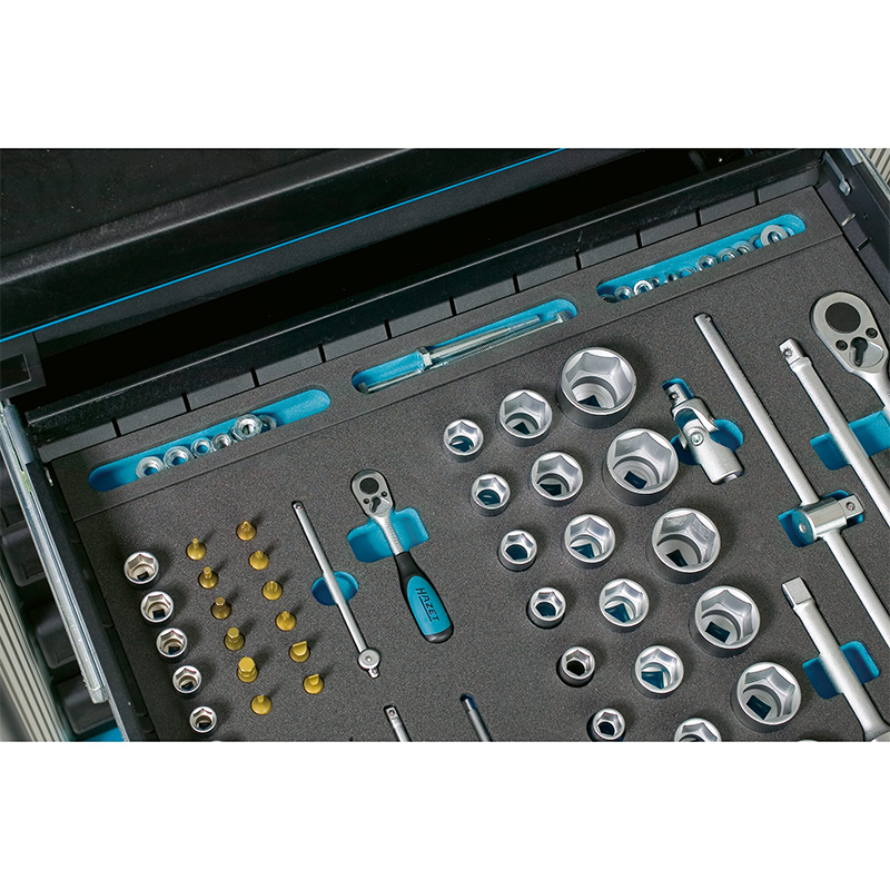 Hazet 163-522X50 Soft Foam Insert with Compartments for Small Pieces